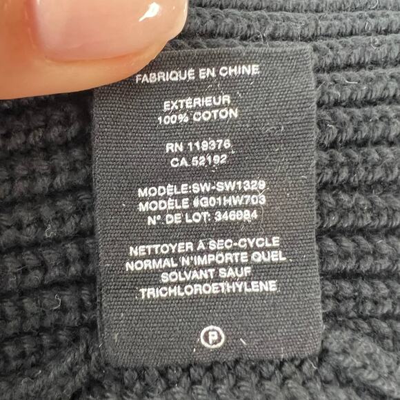 Helmut Lang Cotton Ribbed Knit Deep Neck Strappy Relaxed Racerback Top Tank M - Picture 5 of 6